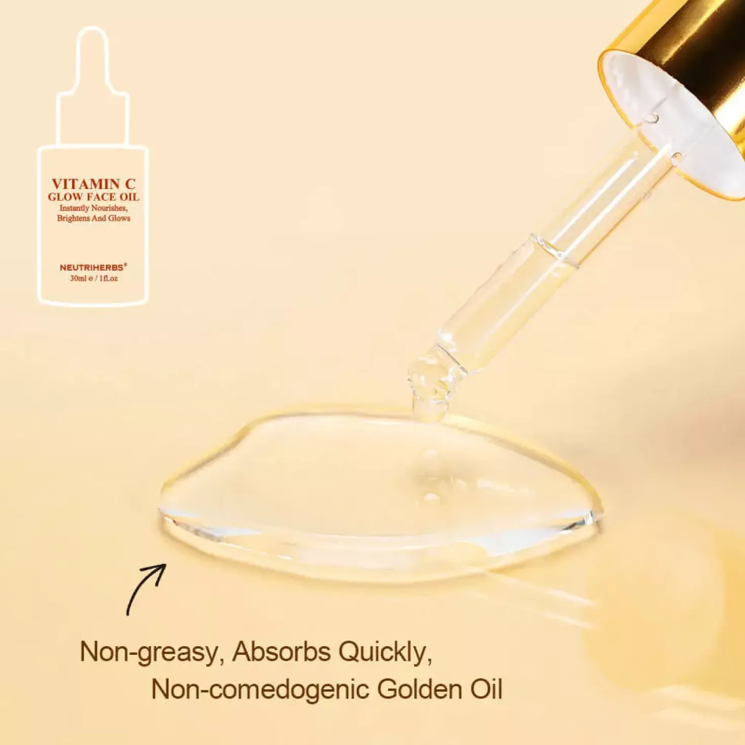Neutriherbs Vitamin C Glow Face Oil 30 ml