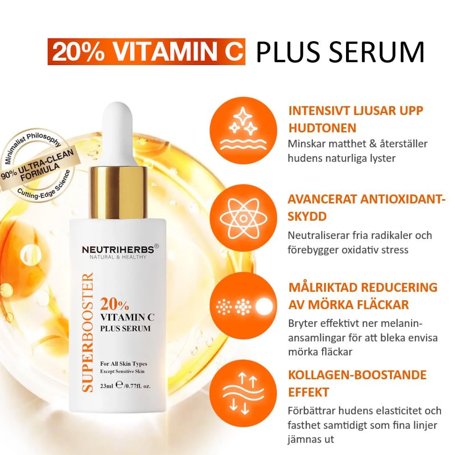 Neutriherbs Vitamin C Plus 20% Brightening Serum 30 ml