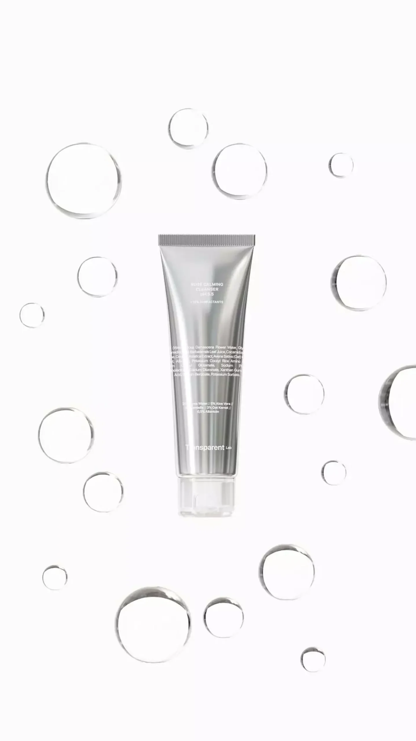 NICHE BEAUTY LABTransparent Lab Rose Calming Cleanser Ph 5.6 150 ml