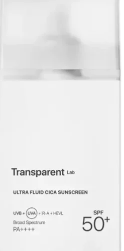 NICHE BEAUTY LABTransparent Lab Ultra Fluid Cica Sunscreen 100 ml