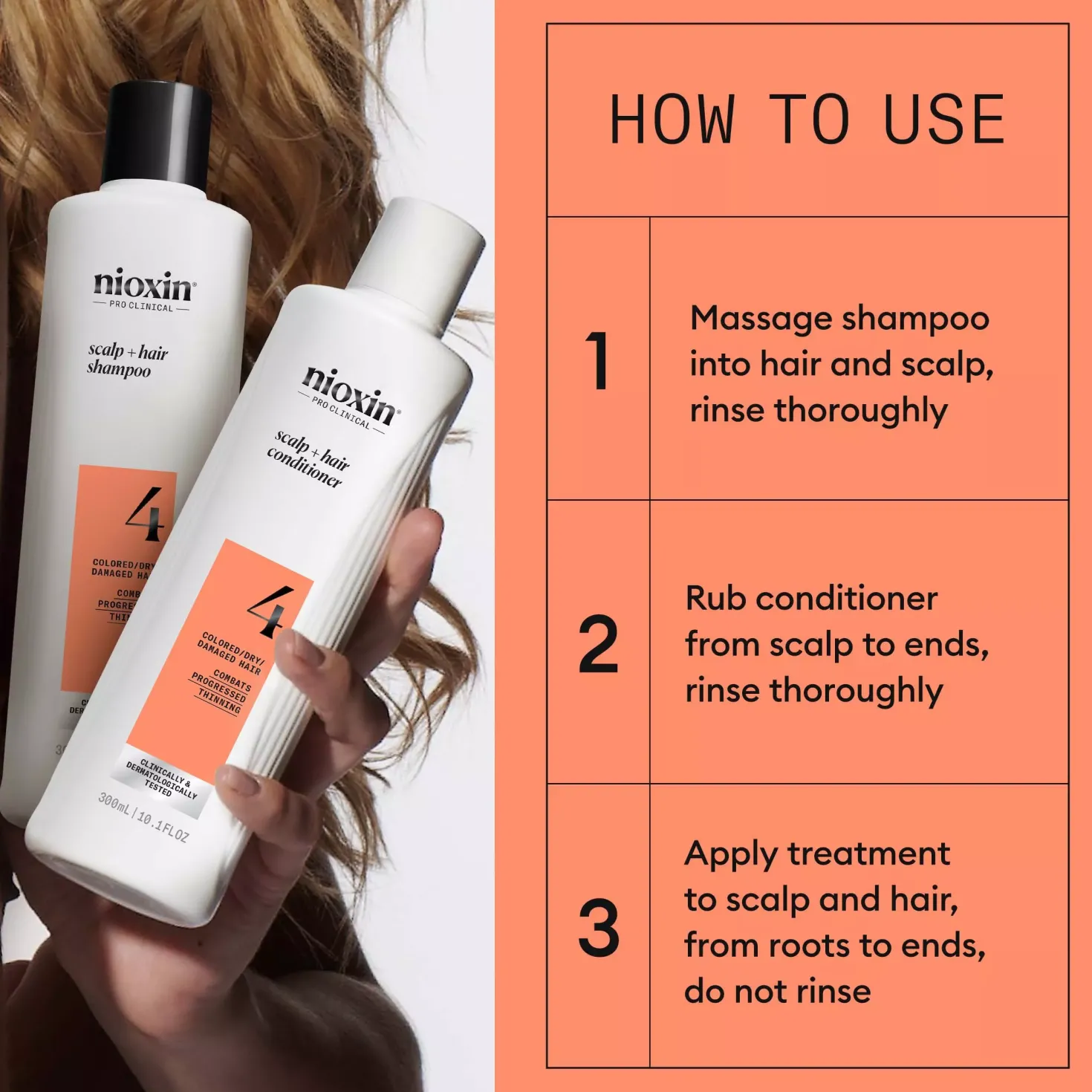 NioxinSystem 4 Loyalty Kit for Colored Thinning Hair