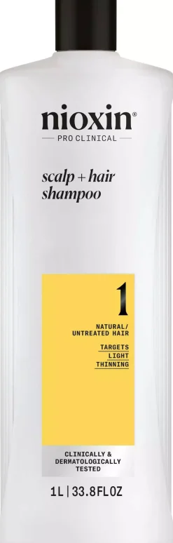 NioxinSystem 1 Shampoo for Thinning Hair 1000 ml