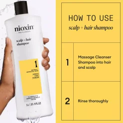 NioxinSystem 1 Shampoo for Thinning Hair 1000 ml