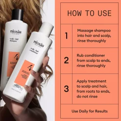 NioxinSystem 4 Trial Kit for Colored Thinning Hair