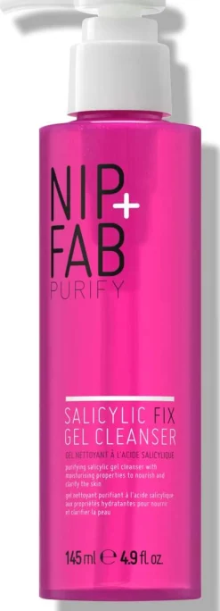NIP+FABPurify Salicylic Fix Gel Cleanser 145 ml