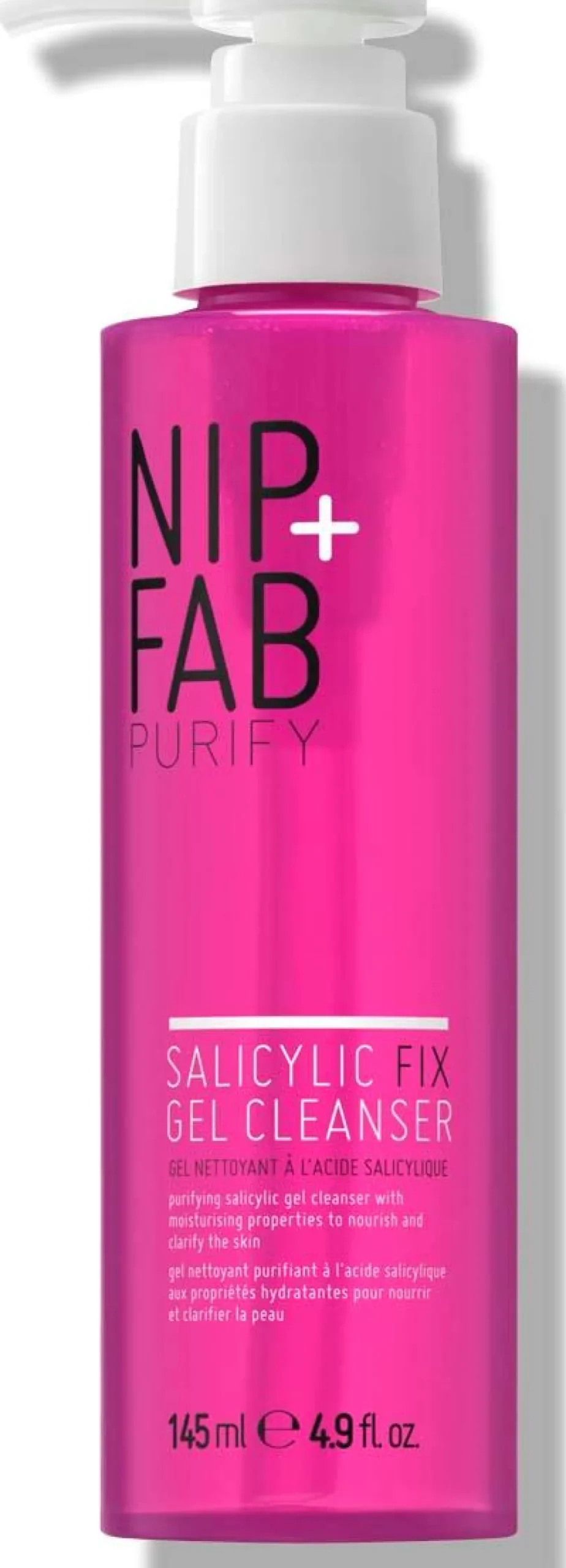 NIP+FABPurify Salicylic Fix Gel Cleanser 145 ml
