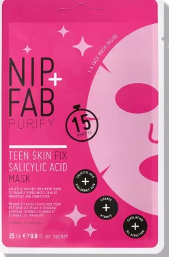 NIP+FABPurify Teen Skin Fix Salicylic Acid Mask 1 pcs