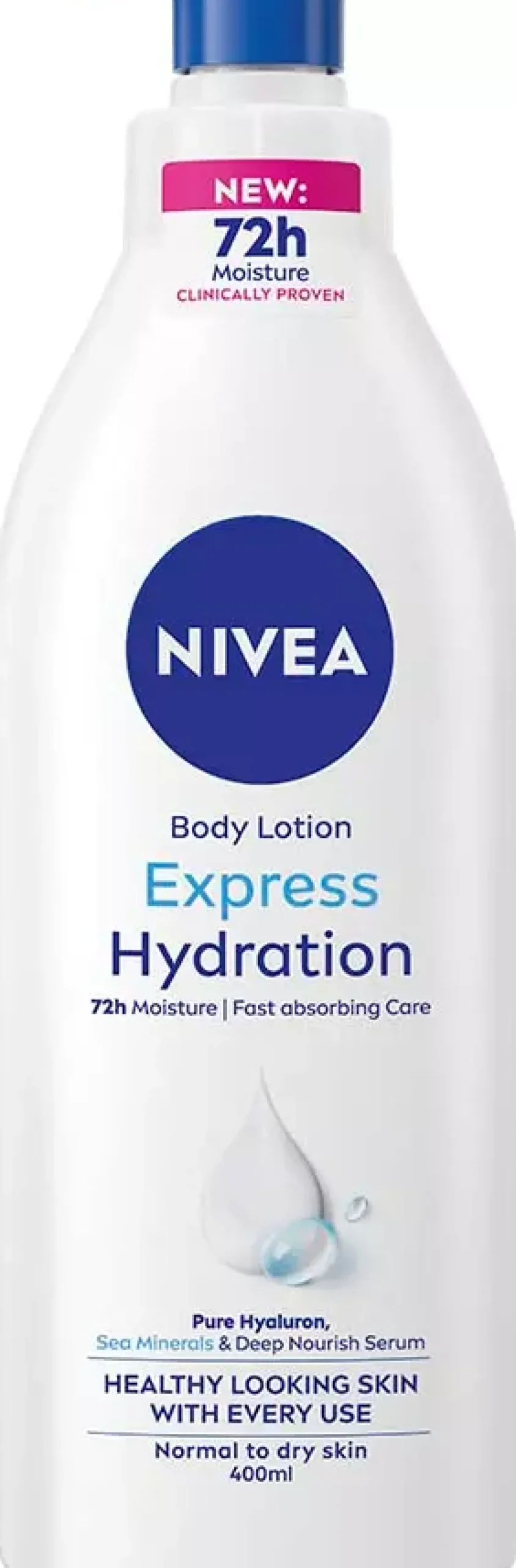 NIVEA Express Hydration Body Lotion Pump 400 ml