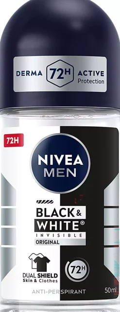NIVEAMEN Antiperspirant Deo Black & White Original Roll on 50 ml