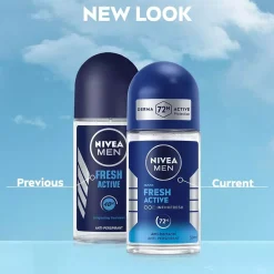 NIVEAMEN Antiperspirant Deo Fresh Active Roll on 50 ml