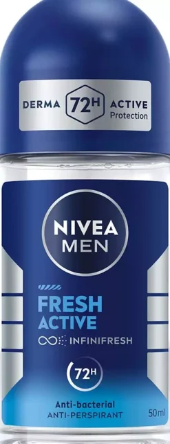 NIVEAMEN Antiperspirant Deo Fresh Active Roll on 50 ml