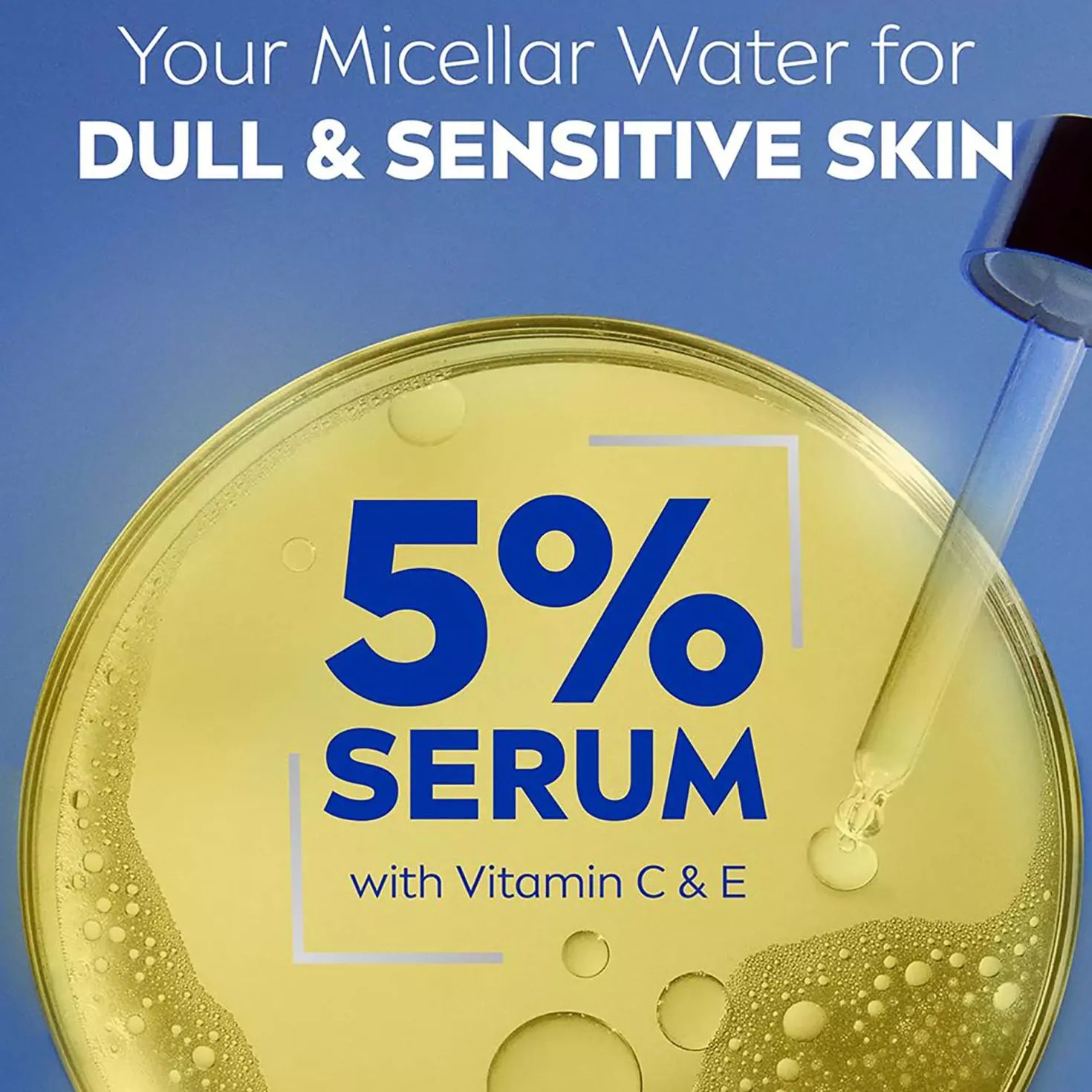 NIVEA Micellar Water Skin Radiance +5% serum 400 ml