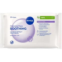 NIVEA Rengöringsservetter ansikte Cleansing Wipes Soothing