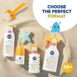 NIVEASUN Kids Sensitive Protect Spray SPF50+ 200 ml