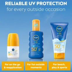 NIVEASUN Protect & Care Kids Sun Spray SPF 50+ 200 ml