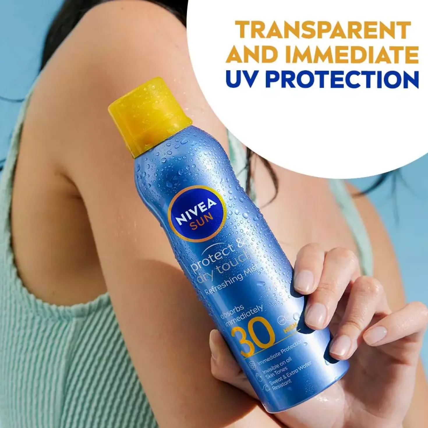 NIVEASUN Protect & Dry Touch Sun Mist SPF30 200 ml