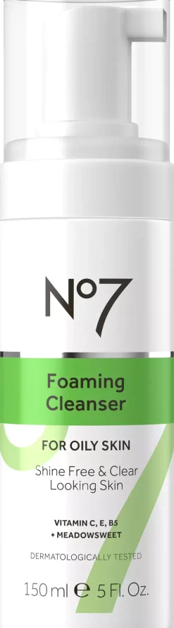 No7Essential Cleansing Foaming Cleanser For Oily Skin 150 ml