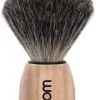 NOMOLE Shaving Brush Pure Badger Blushed Ash