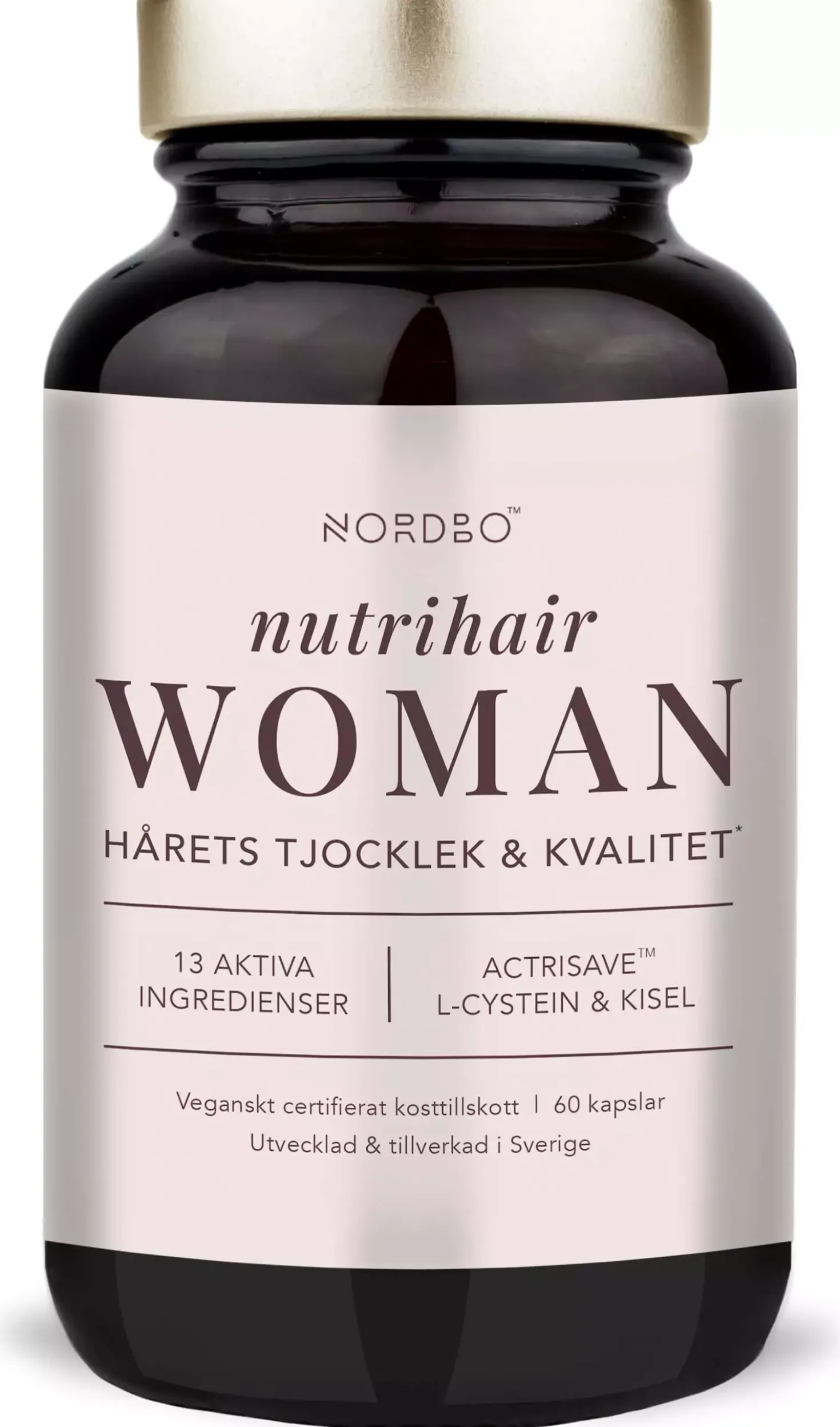 Nordbo Nutrihair Woman 60 caps