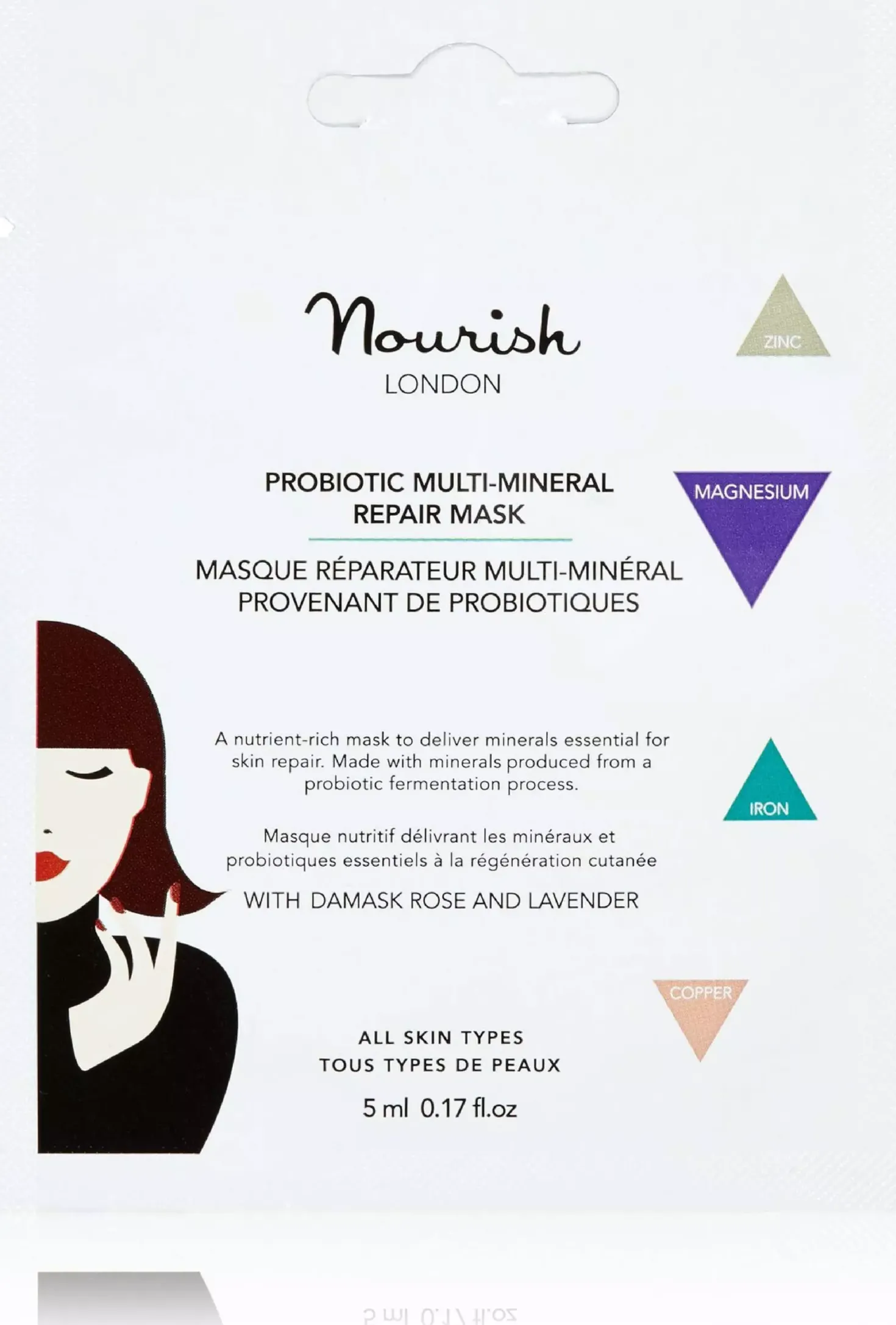 Nourish London Probiotic Multi-Mineral Repair Mask 30 ml