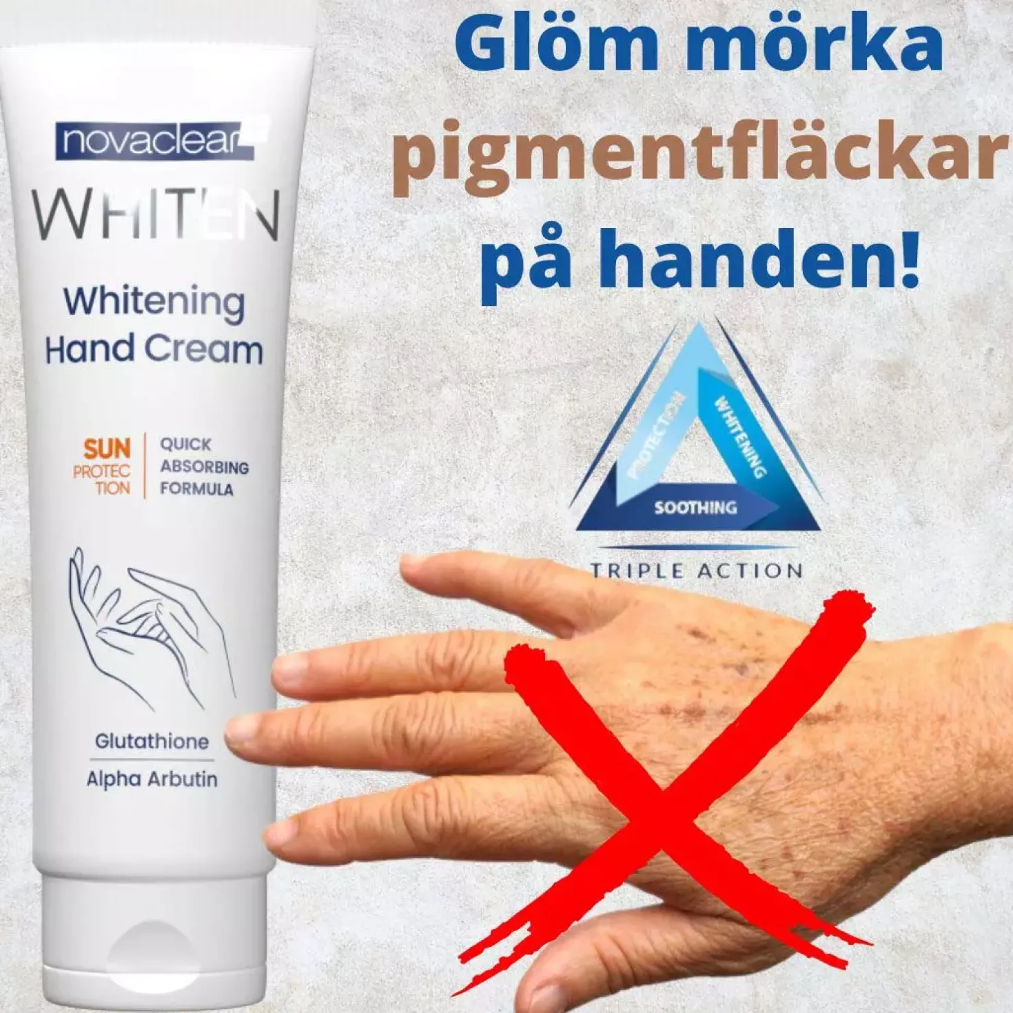 Novaclear Whitening Hand Cream SPF 50 ml