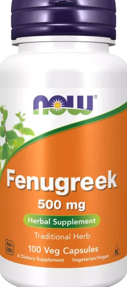 NOW Fenugreek 500Mg 100 stk