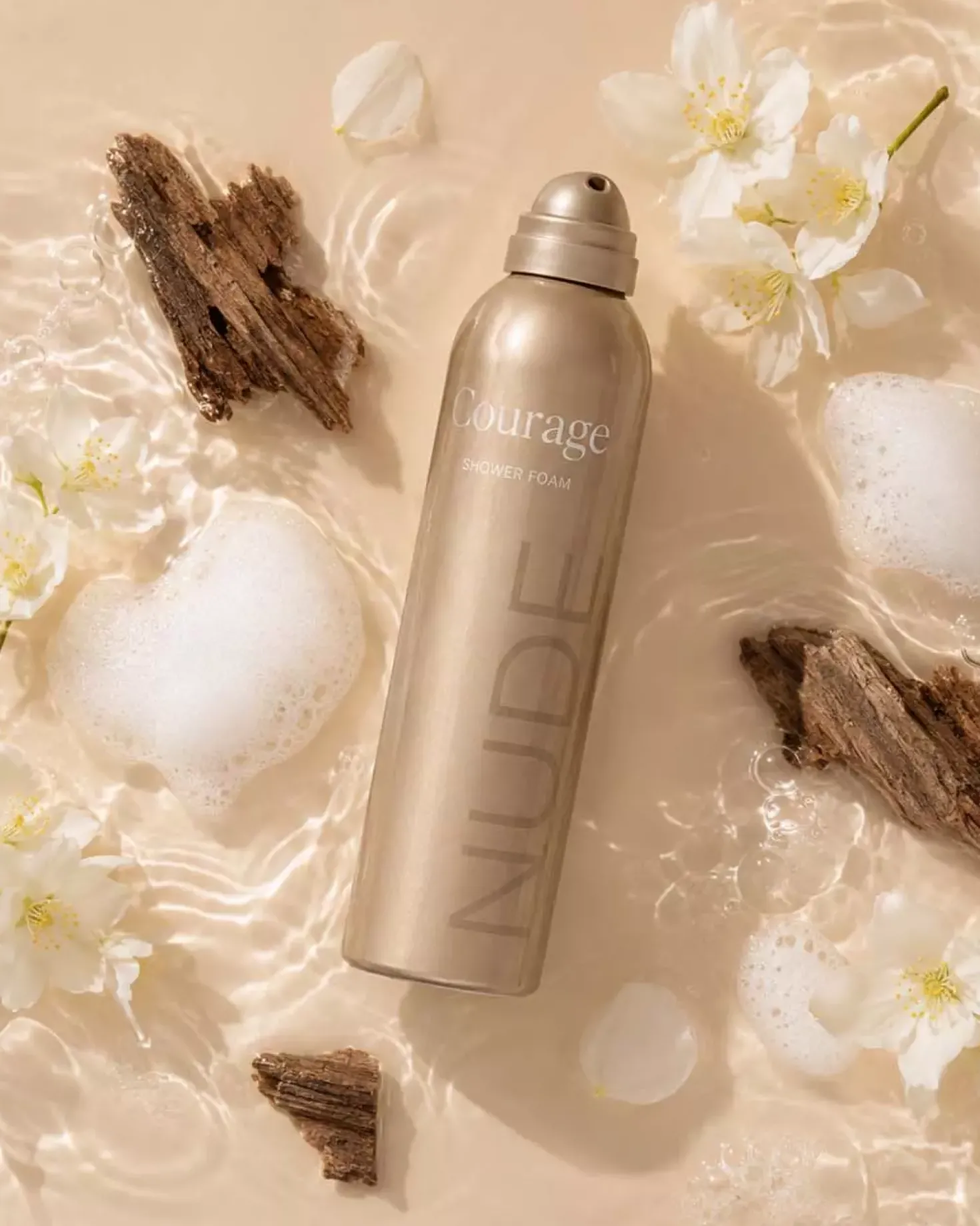 Nude Beauty Courage Shower Foam 200 ml