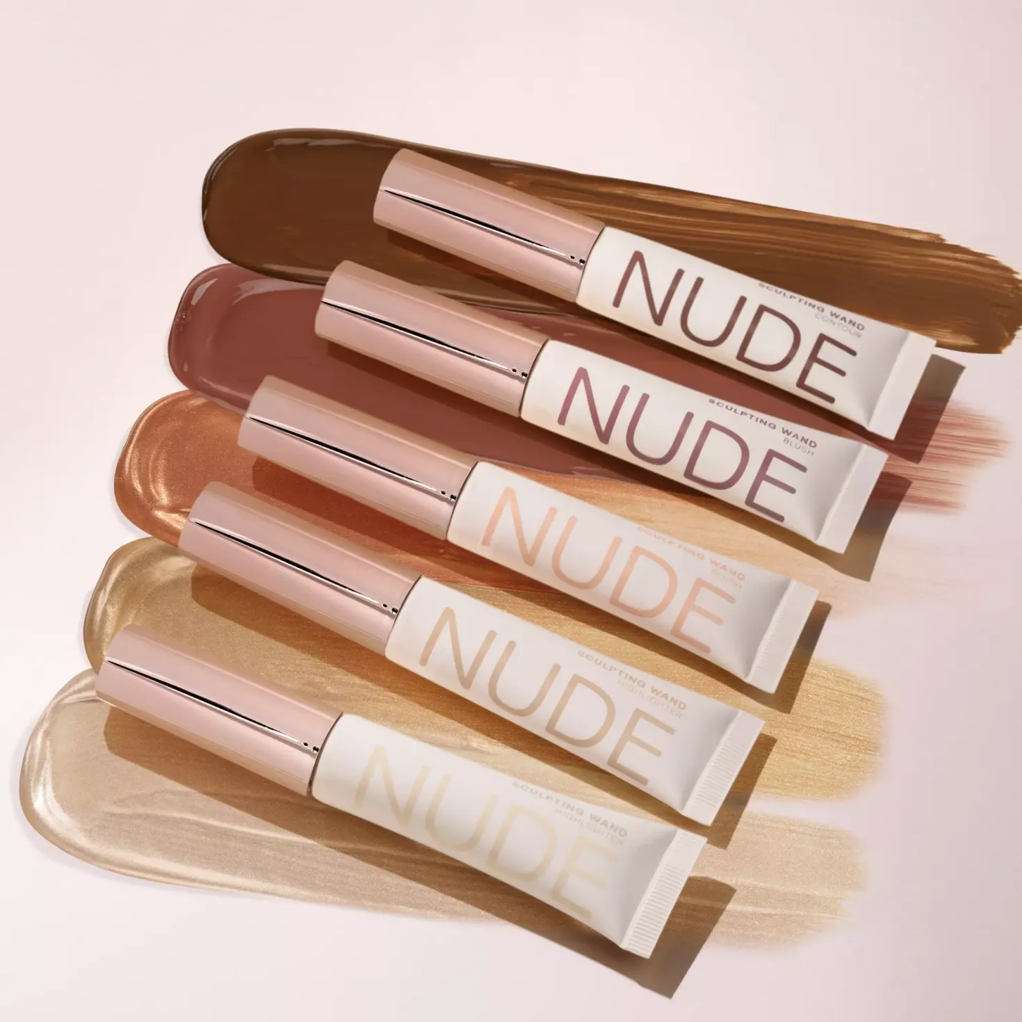 Nude Beauty Sculpting Wand Highlighter Sunrise Glow