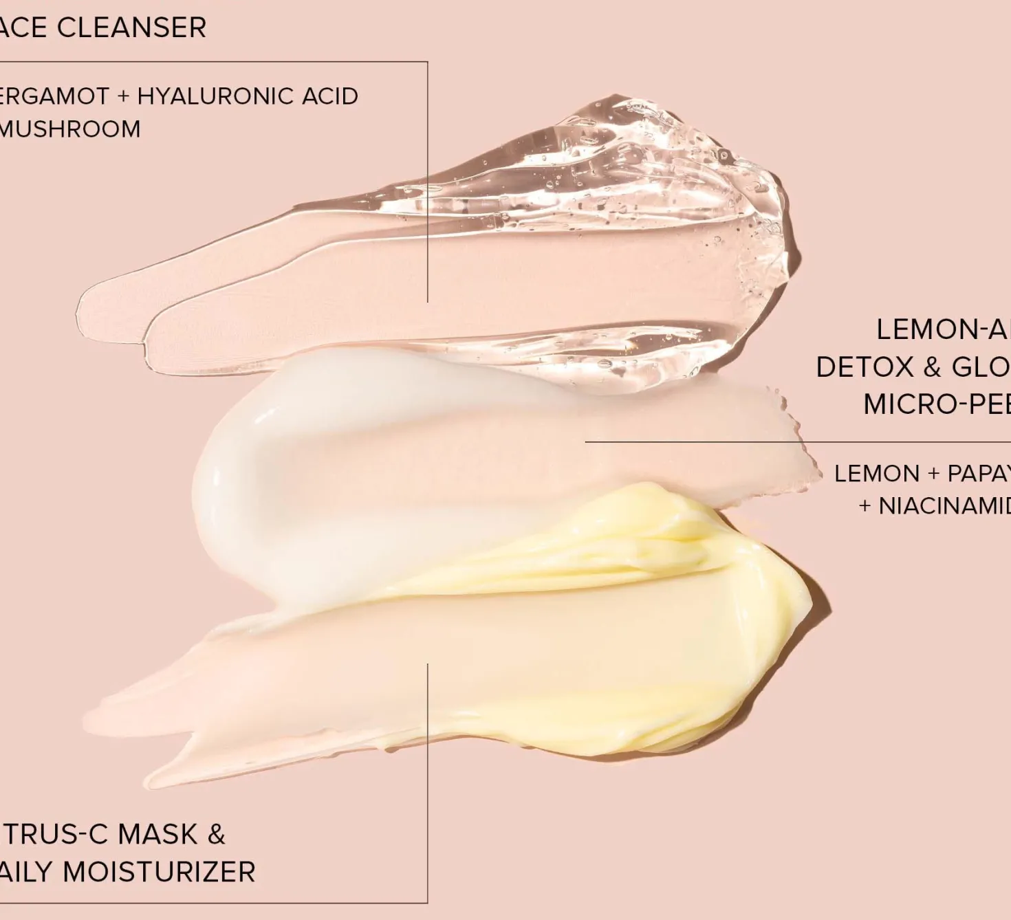Nudestix 3-Step Citrus Skin Renewal - Sensitive (Cleanser, Micro-peel, Moisturizer)