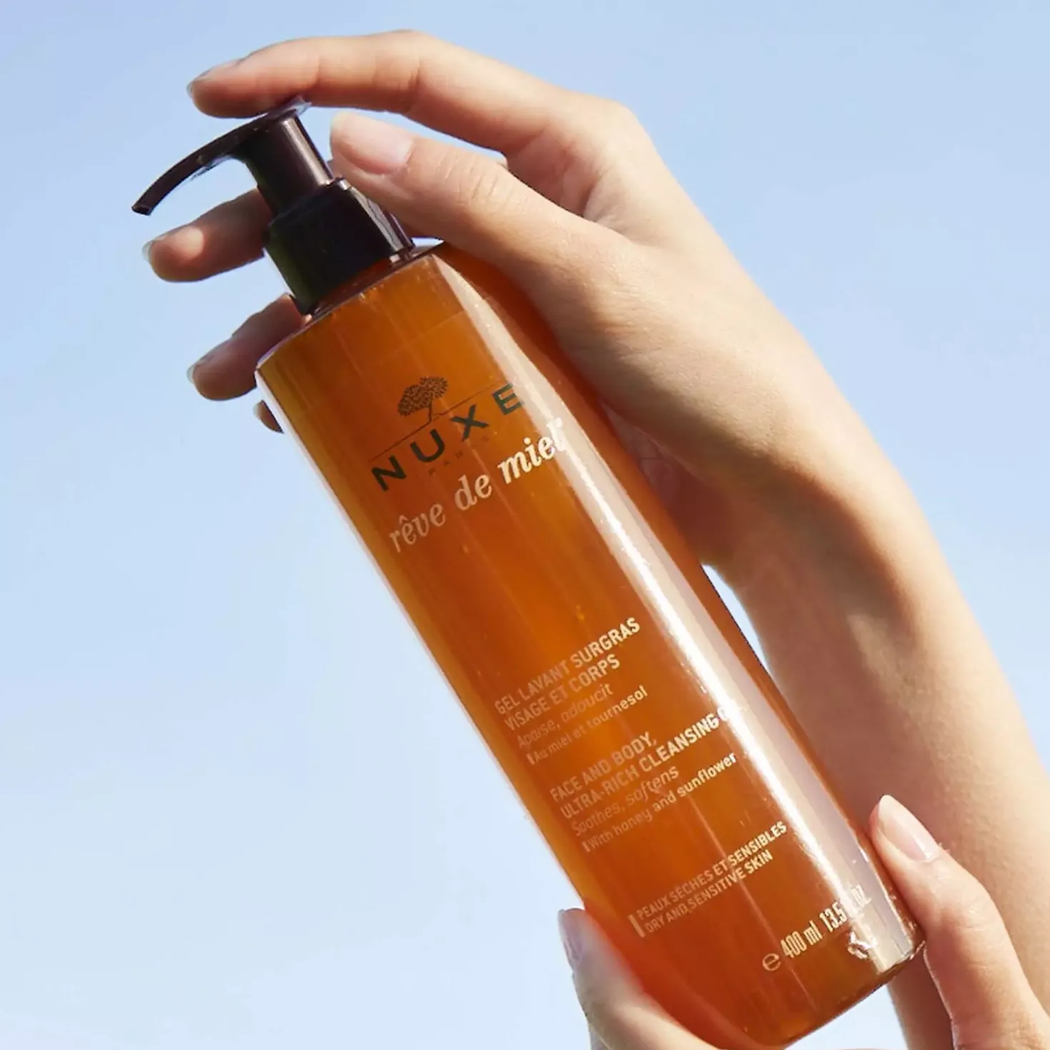 Nuxerêve de miel Face & Body Ultra Rich Cleansing Gel 400 ml