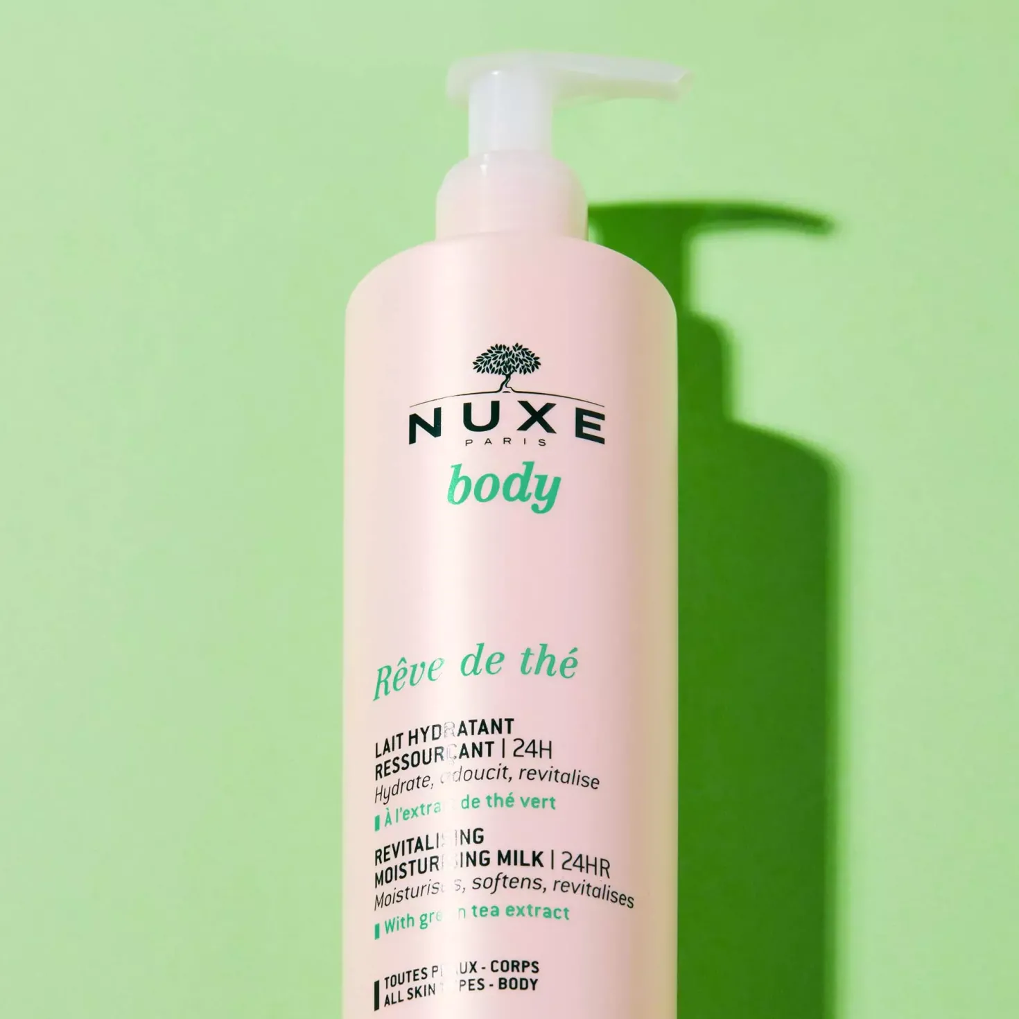 NuxeRêve de thé Revitalising Moisturising Milk 24H 400 ml