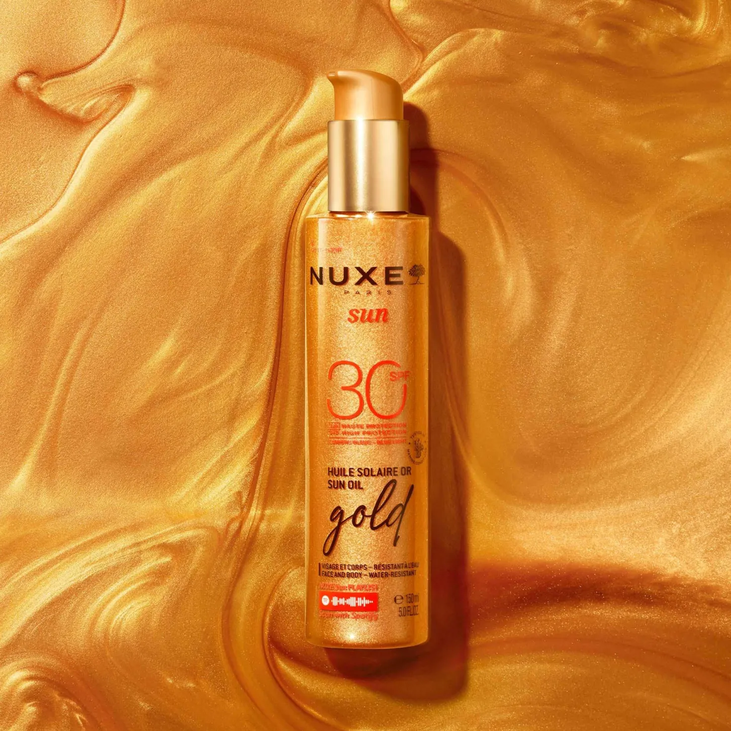 NuxeSun Tanning Oil Gold SPF30 150 ml