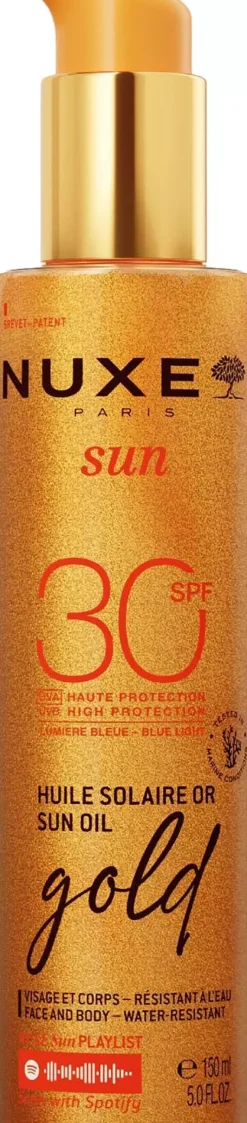 NuxeSun Tanning Oil Gold SPF30 150 ml
