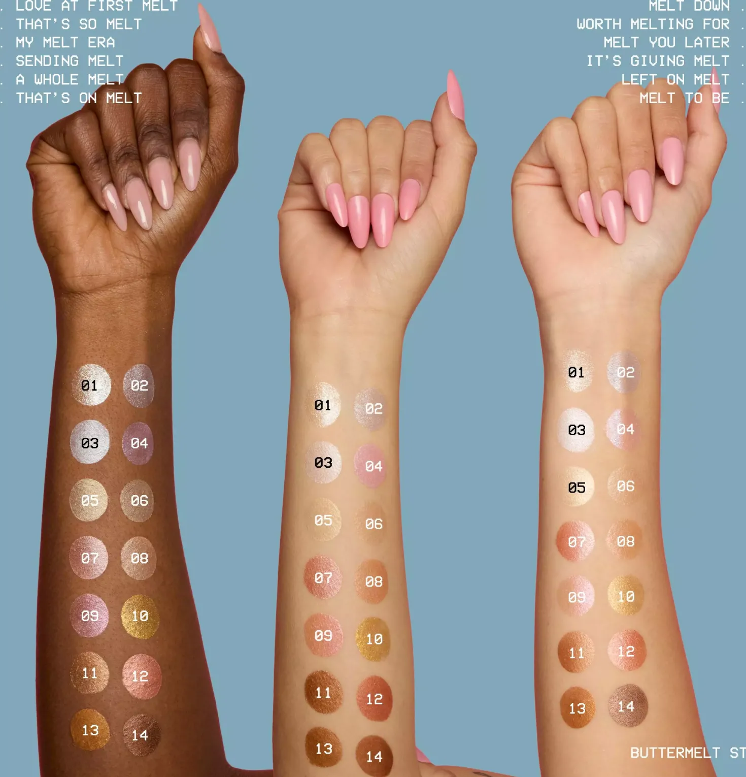 NYX PROFESSIONAL MAKEUP Buttermelt Glaze Highlighter Stix 10 Worth Melting For