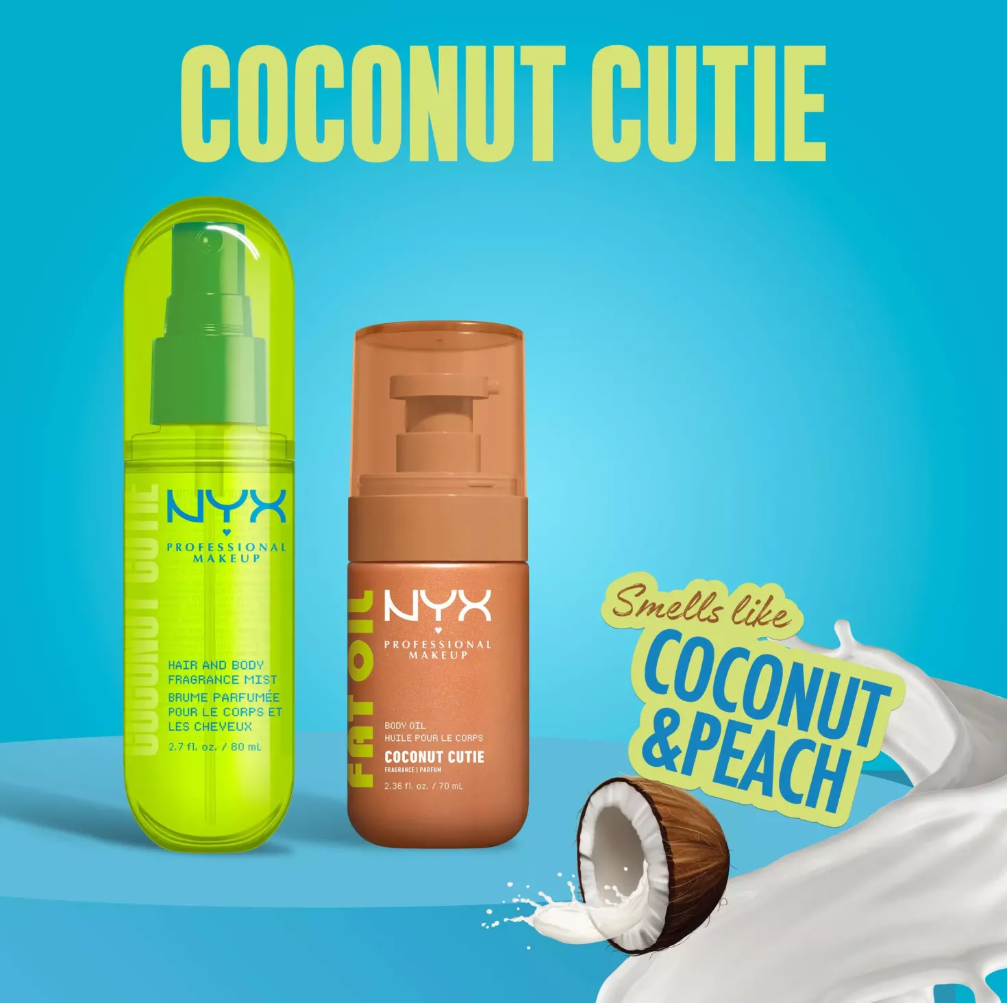 NYX PROFESSIONAL MAKEUP Fat Oil Body Oil Caramelt Mami