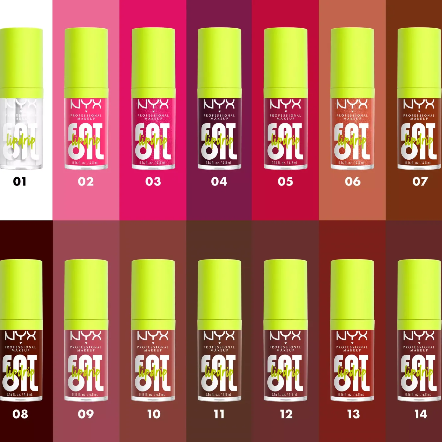 NYX PROFESSIONAL MAKEUP Fat Oil Lip Drip Lip Gloss 02 Missed Call
