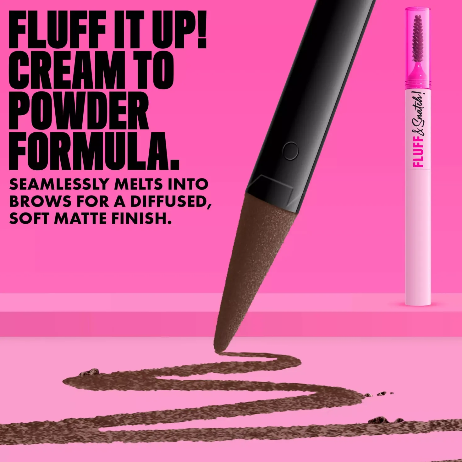 NYX PROFESSIONAL MAKEUP Fluff & Snatch Brow Powder Pen 02 Taupe