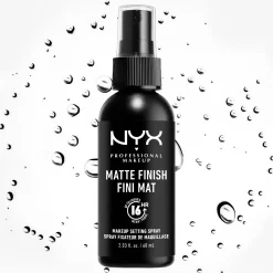 NYX PROFESSIONAL MAKEUP Matte Finish, Makeup Setting Spray 01 Matte