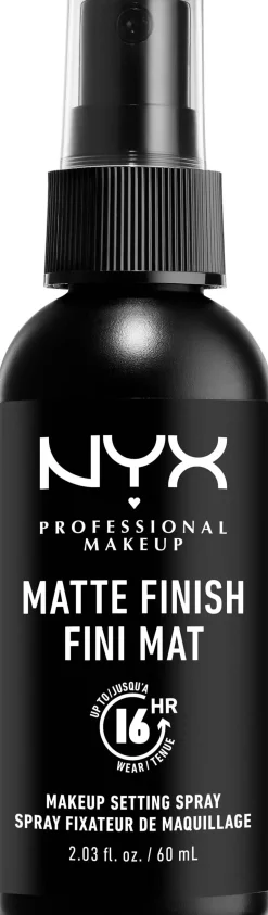 NYX PROFESSIONAL MAKEUP Matte Finish, Makeup Setting Spray 01 Matte