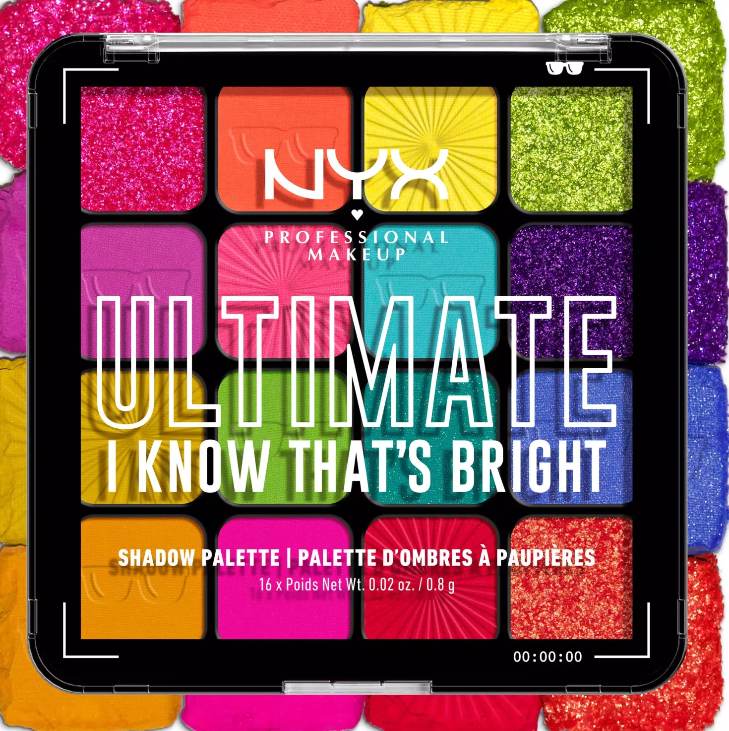 NYX PROFESSIONAL MAKEUP Ultimate Shadow Palette 01W Vintage Jean Baby