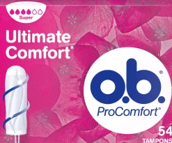 O.B. ProComfort Super 54 pcs