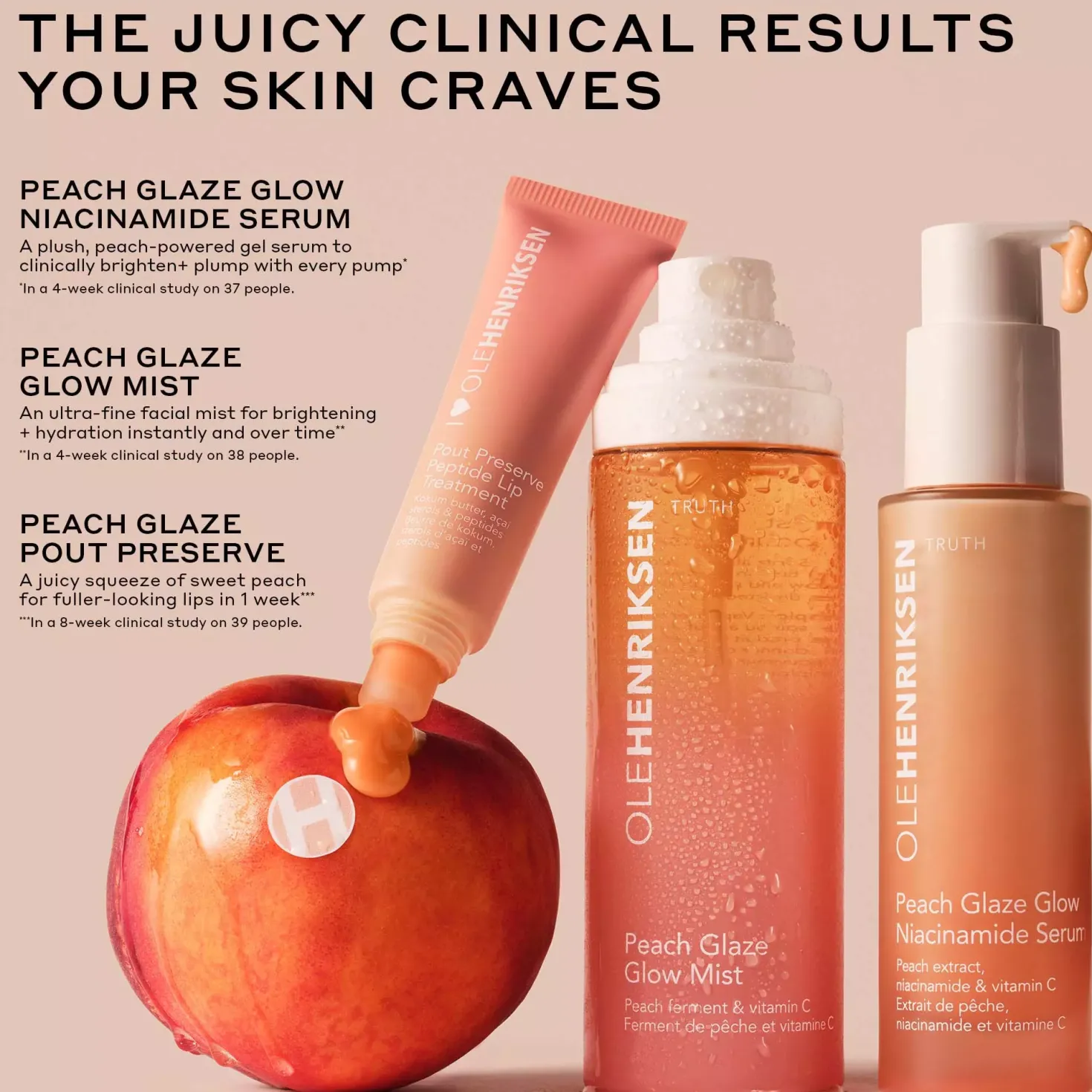 Ole HenriksenTruth Peach Glaze Niacinamide Cleanser 148 ml