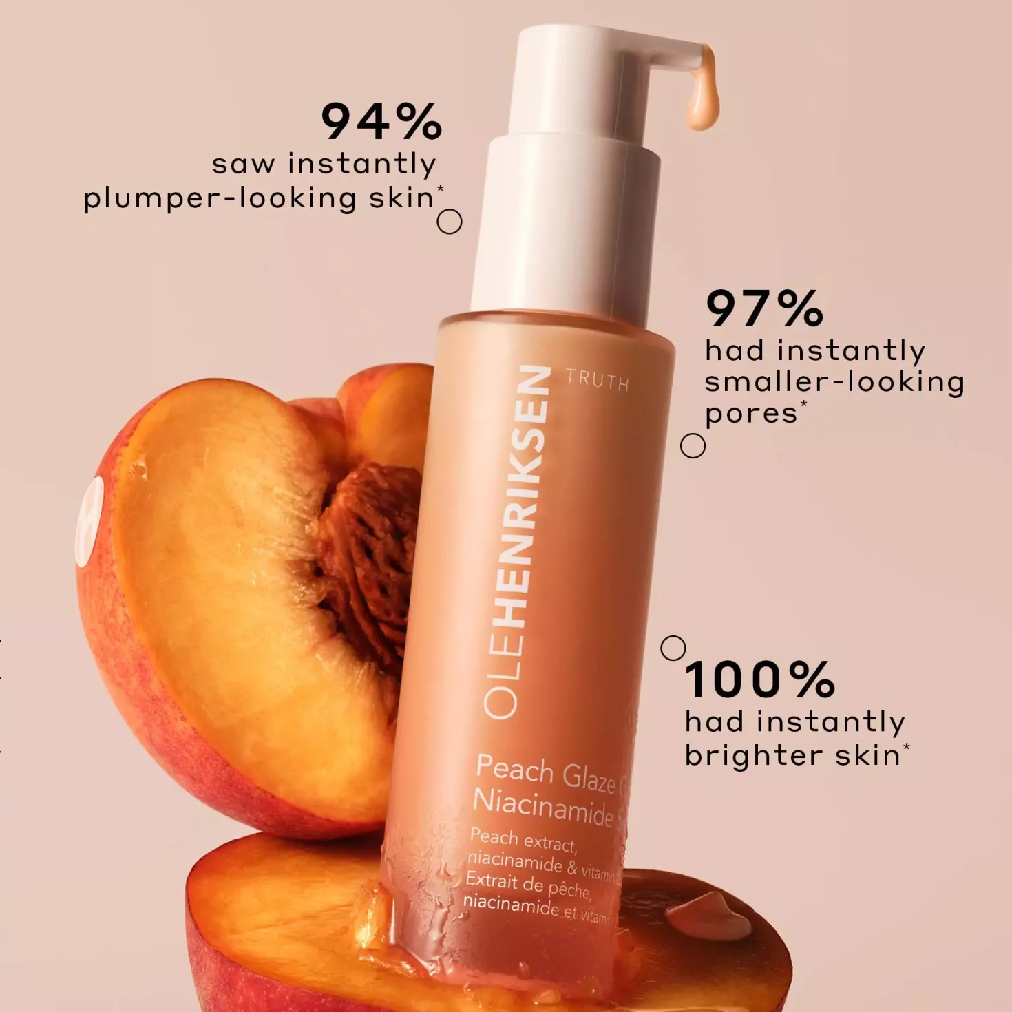 Ole HenriksenTruth Peach Glaze Niacinamide Cleanser 148 ml