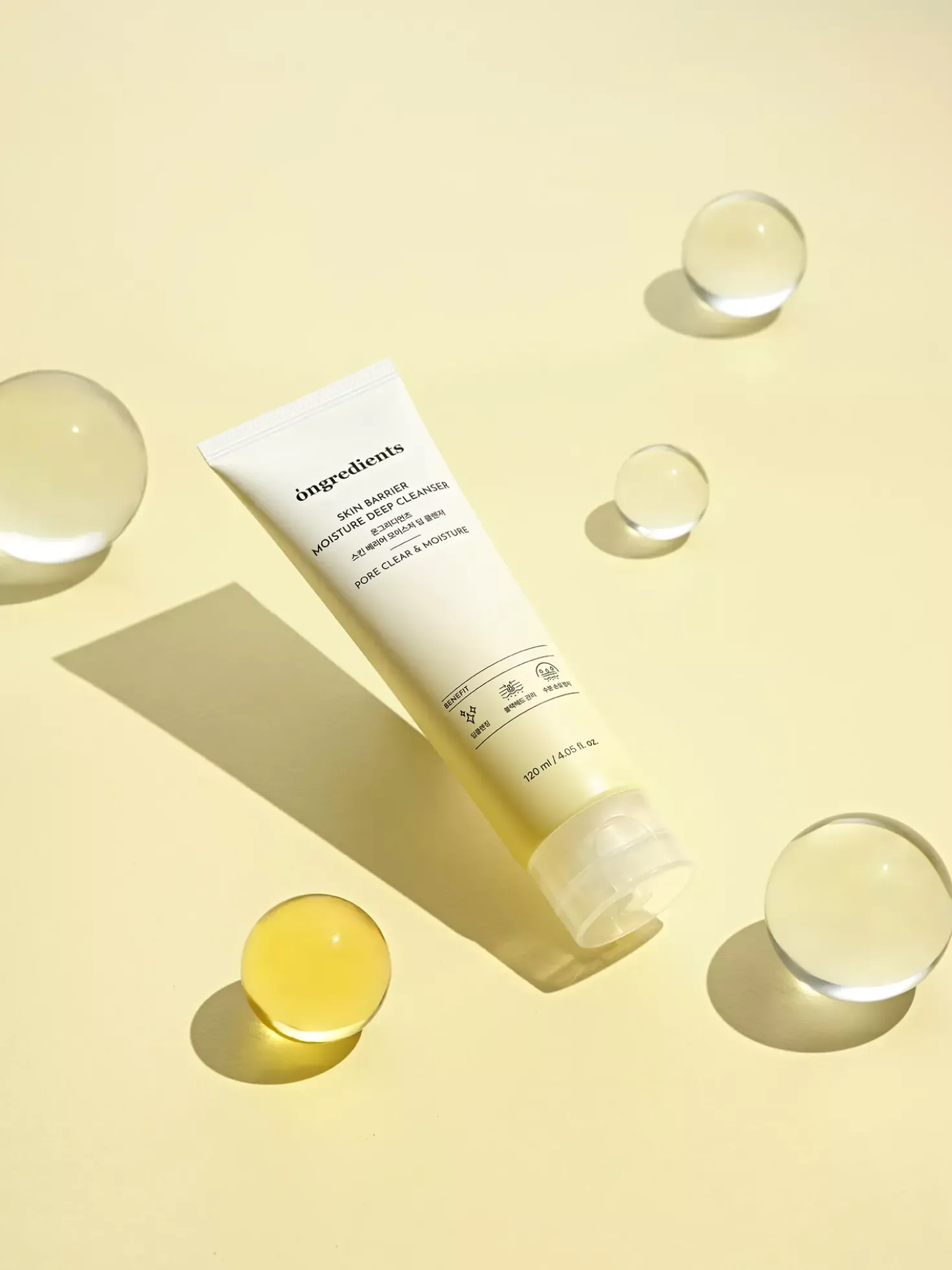 Ongredients Skin Barrier Moisture Deep Cleanser 120 ml