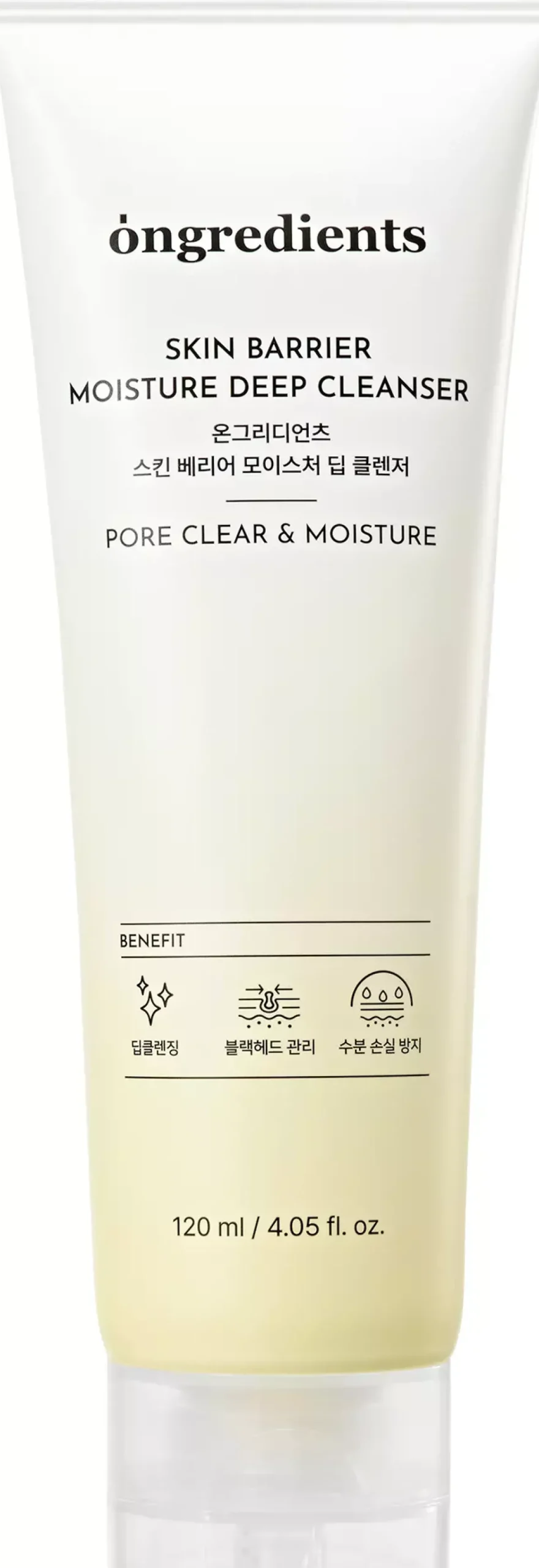 Ongredients Skin Barrier Moisture Deep Cleanser 120 ml