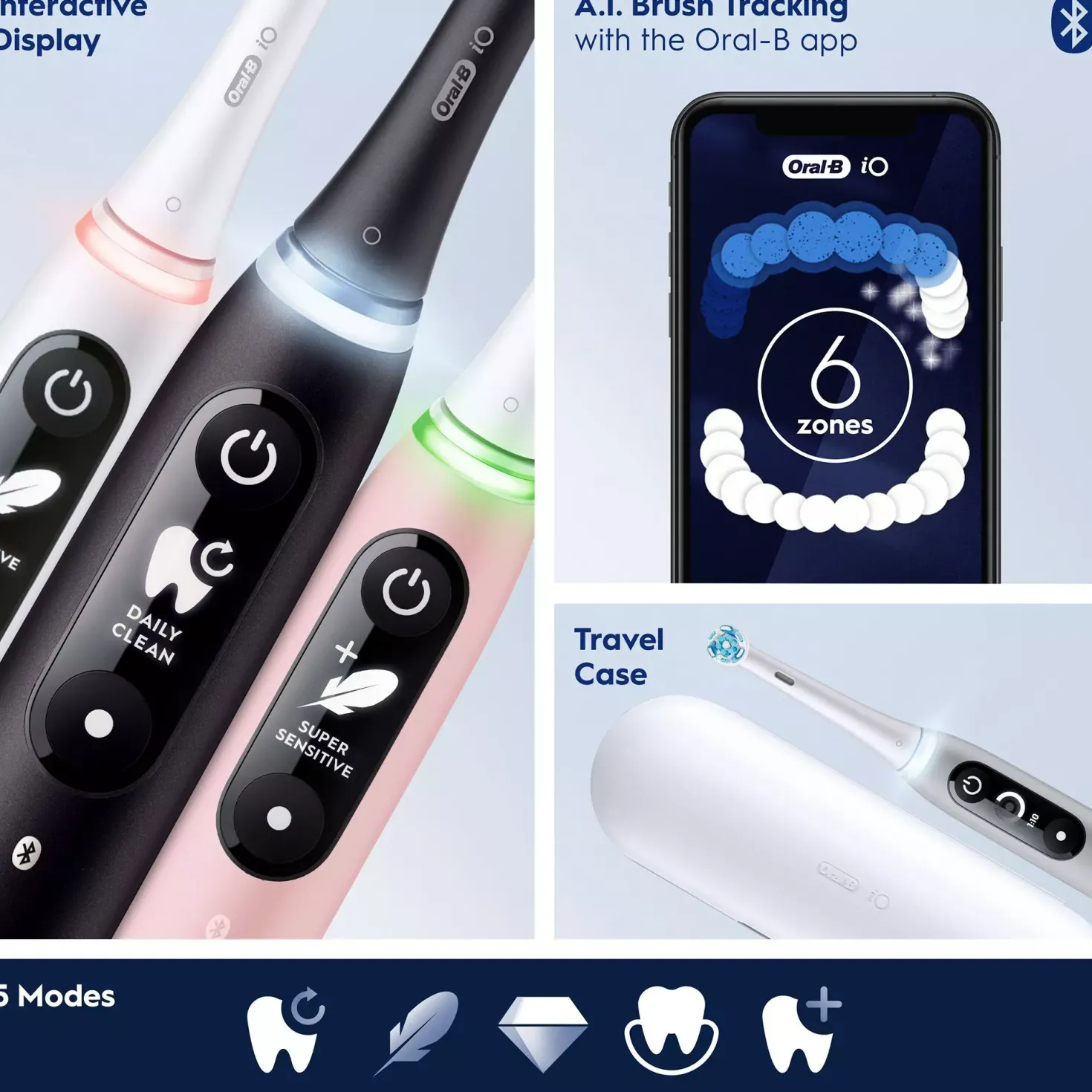 Oral B iO6S Pink Sand Sensitive