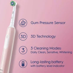 Oral B Pro Series 1 Electric Toothbrush Designed By Braun Blue