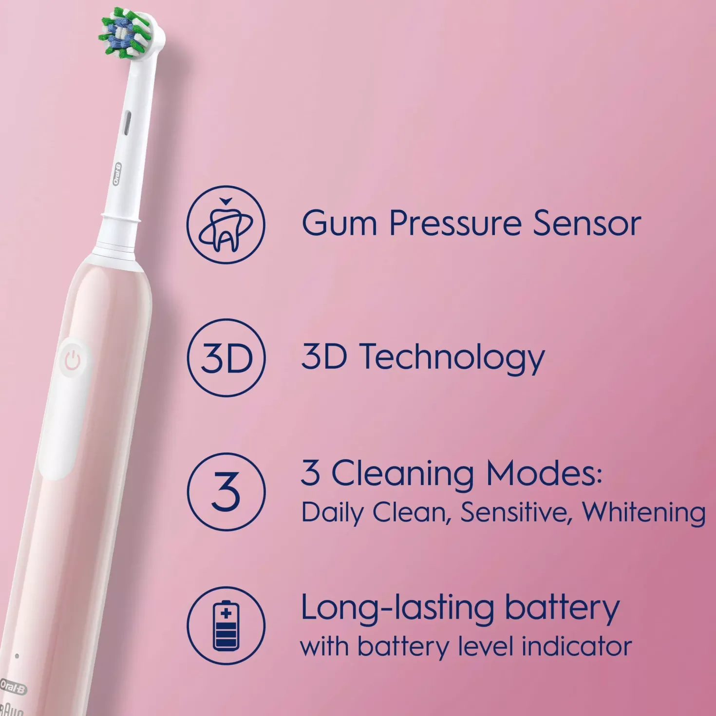 Oral B Pro Series 1 Electric Toothbrush Designed By Braun Blue
