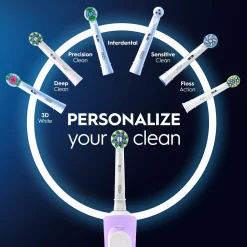 Oral B Vitality Pro Electric Toothbrush 2 Brush heads Purple