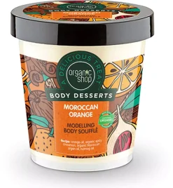 Organic Shop Modelling Body Soufflé Moroccan Orange 450 ml